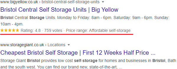 Review Rich Results