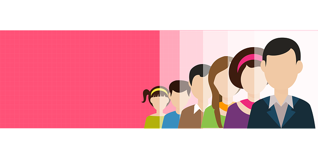 audience pink background